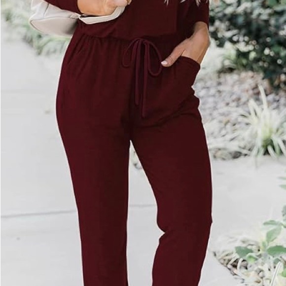 Brand New Off the Shoulder Jumpsuit - Picture 2 of 5